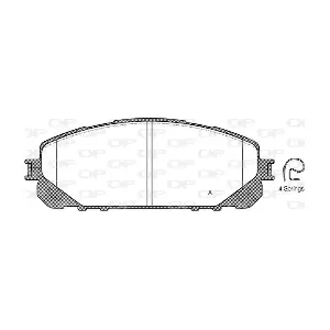 OPEN PARTS BPA1613.00