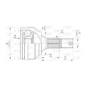 CVJ5530.10 OPEN PARTS