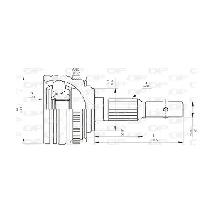 OPEN PARTS CVJ527310