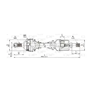 DRS6178.00 OPEN PARTS