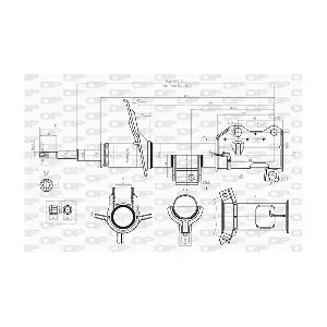 SAB8231.31 OPEN PARTS