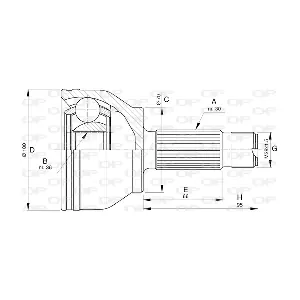CVJ5781.10 OPEN PARTS