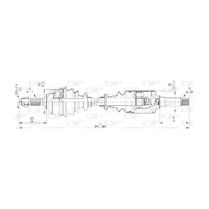 DRS6171.00 OPEN PARTS