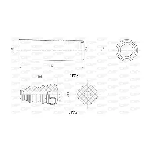 DCK5021.04 OPEN PARTS
