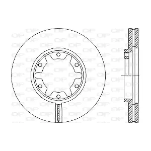 OPEN PARTS BDR2051.20