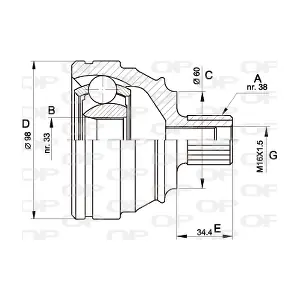 OPEN PARTS CVJ5121.10