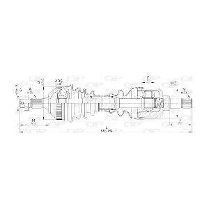 DRS6280.00 OPEN PARTS