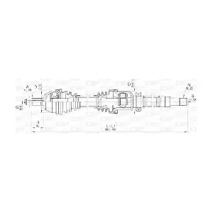 OPEN PARTS DRS6428.00