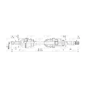 OPEN PARTS DRS6389.00