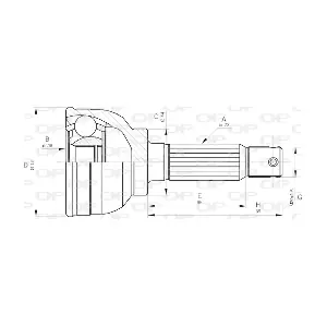 CVJ5079.10 OPEN PARTS