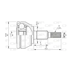 OPEN PARTS CVJ5704.10