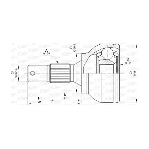 OPEN PARTS CVJ5802.10