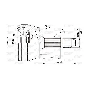 OPEN PARTS CVJ537510