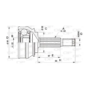 OPEN PARTS CVJ5006.10