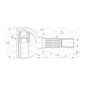 CVJ5598.10 OPEN PARTS