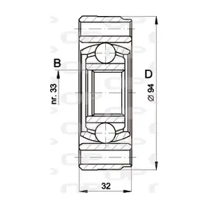 OPEN PARTS CVJ5402.20