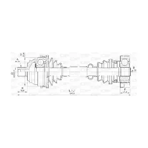 DRS6424.00 OPEN PARTS