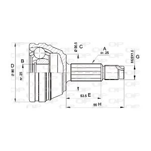 OPEN PARTS CVJ519810