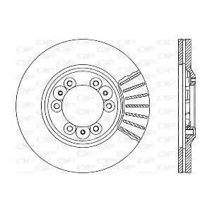 OPEN PARTS BDA1672.20