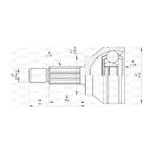 OPEN PARTS CVJ5804.10