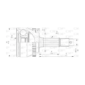 CVJ5597.10 OPEN PARTS