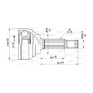 OPEN PARTS CVJ5103.10