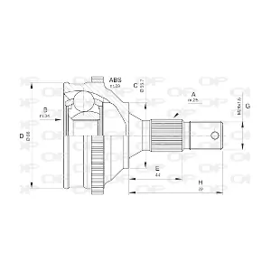 OPEN PARTS CVJ5276.10