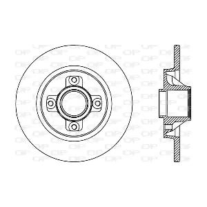 OPEN PARTS BDR238710