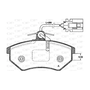 OPEN PARTS BPA0134.62