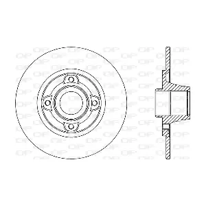 OPEN PARTS BDR181210