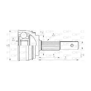 CVJ5163.10 OPEN PARTS
