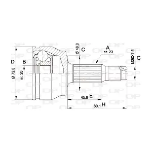 OPEN PARTS CVJ503710