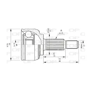 CVJ5688.10 OPEN PARTS