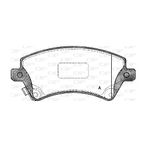 OPEN PARTS BPA0822.12
