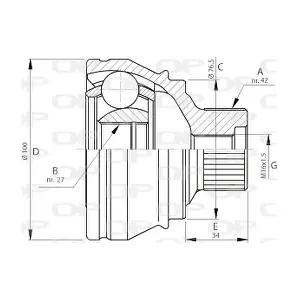 CVJ5710.10 OPEN PARTS