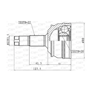 OPEN PARTS CVJ5011.10
