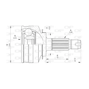 CVJ5517.10 OPEN PARTS