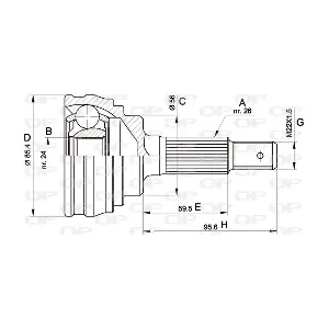 OPEN PARTS CVJ5067.10