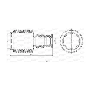 OPEN PARTS DCK5108.02