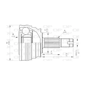 OPEN PARTS CVJ5238.10