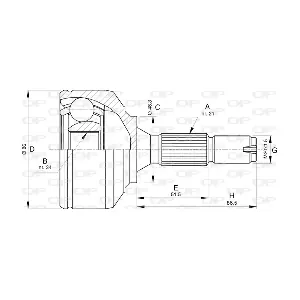 OPEN PARTS CVJ5780.10