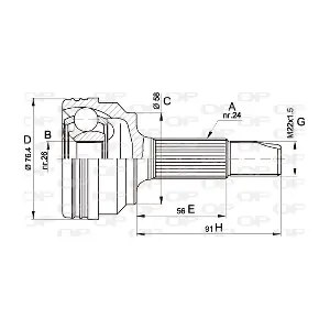 OPEN PARTS CVJ5379.10