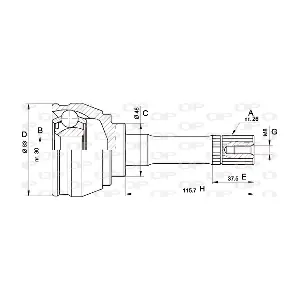 OPEN PARTS CVJ5569.10
