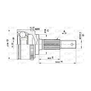 CVJ5165.10 OPEN PARTS