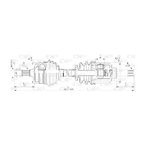 OPEN PARTS DRS6173.00