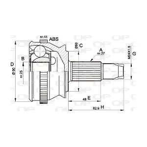 OPEN PARTS CVJ5155.10