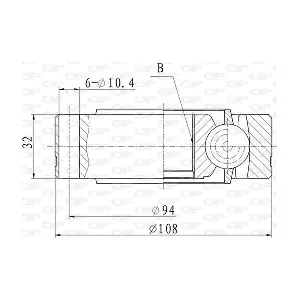 OPEN PARTS CVJ5863.20