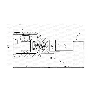 OPEN PARTS CVJ5859.20