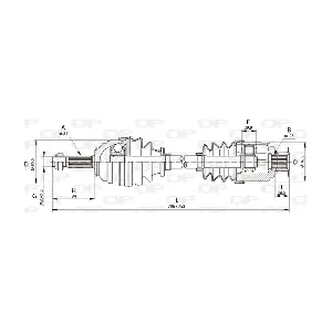 OPEN PARTS DRS6136.00