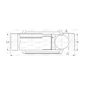 CVJ5735.20 OPEN PARTS
